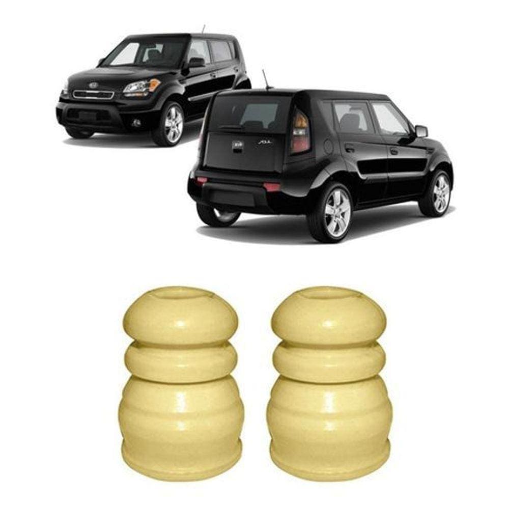 Par Batente Suspensão Traseira Kia Soul 2011 2012 2013 2014