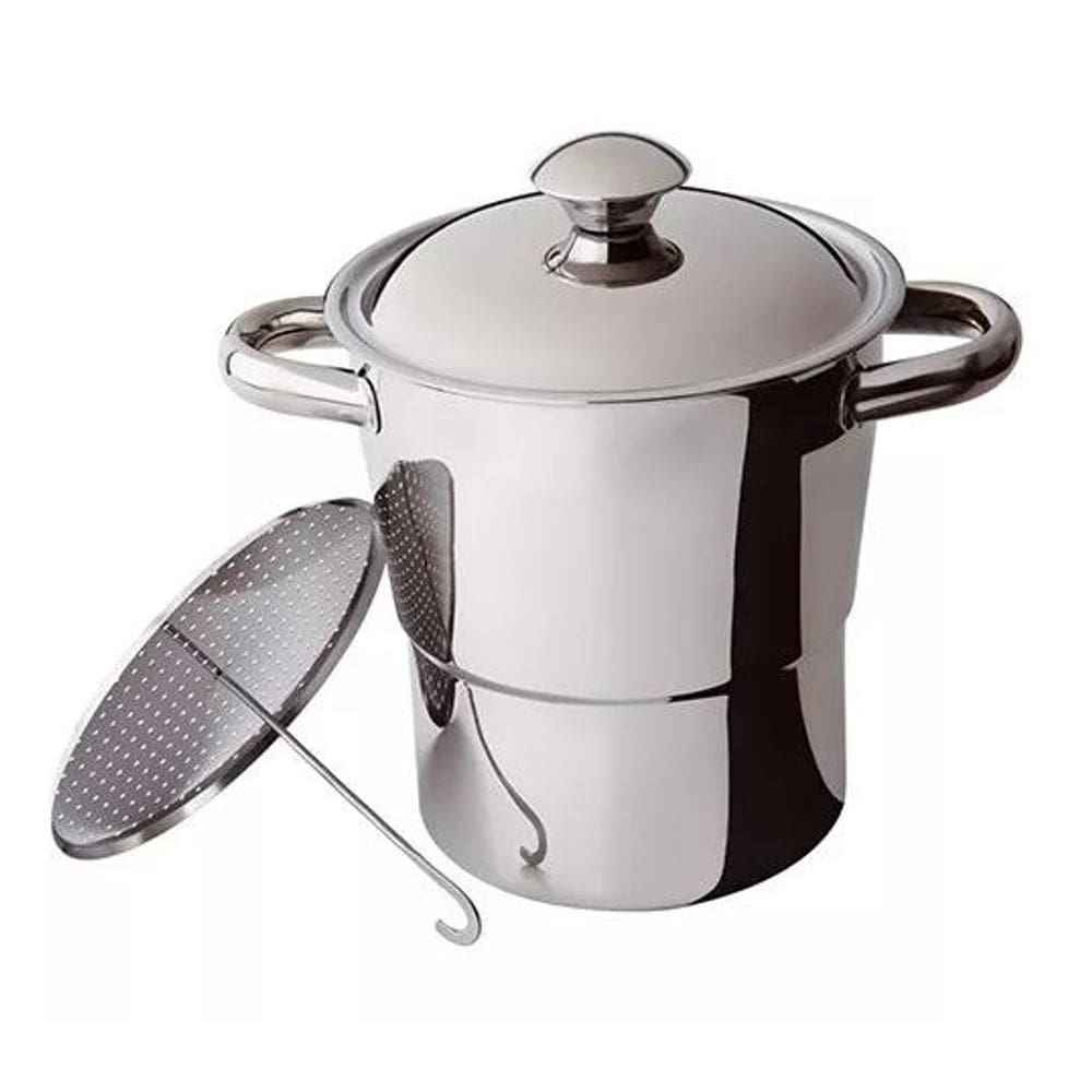 Cuscuzeira Inox Nordestina 16 Cm