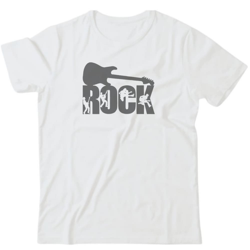 Camiseta algodão rock - Guitar Rock