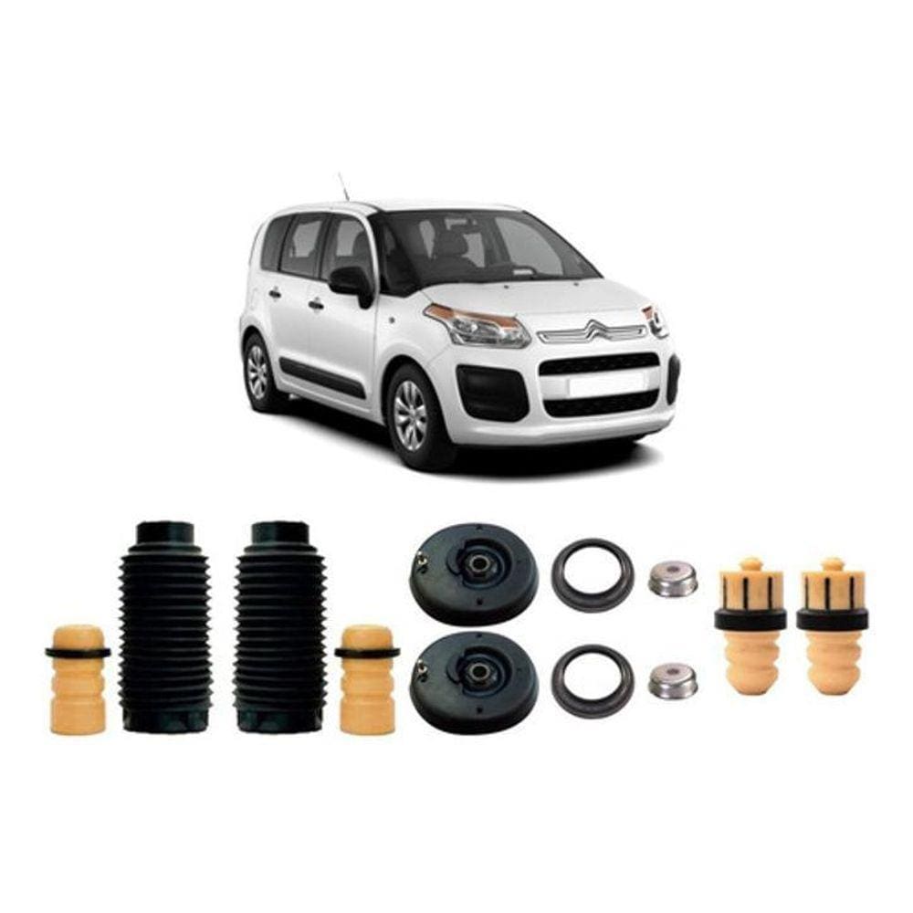 4 Kit Amortecedor Dianteiro Traseiro C3 Picasso 2017 2018 19
