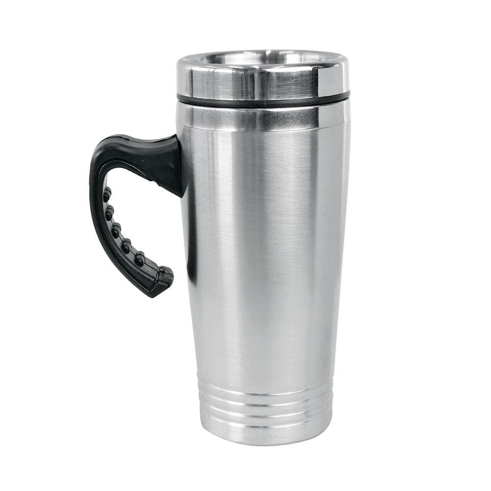 Caneca Copo De Alumínio Isotérmico Com Tampa 450ml