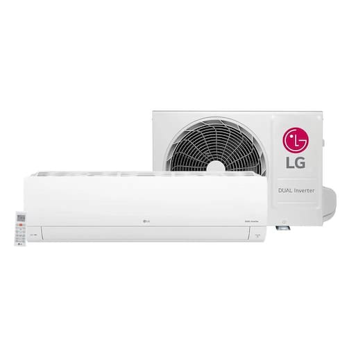 Ar Condicionado Split Hi Wall Inverter LG Dual Compact R-32 18000 BTU/h Frio S3NQ18KLQAL.EB2GAM1- 220 Volts - 220V