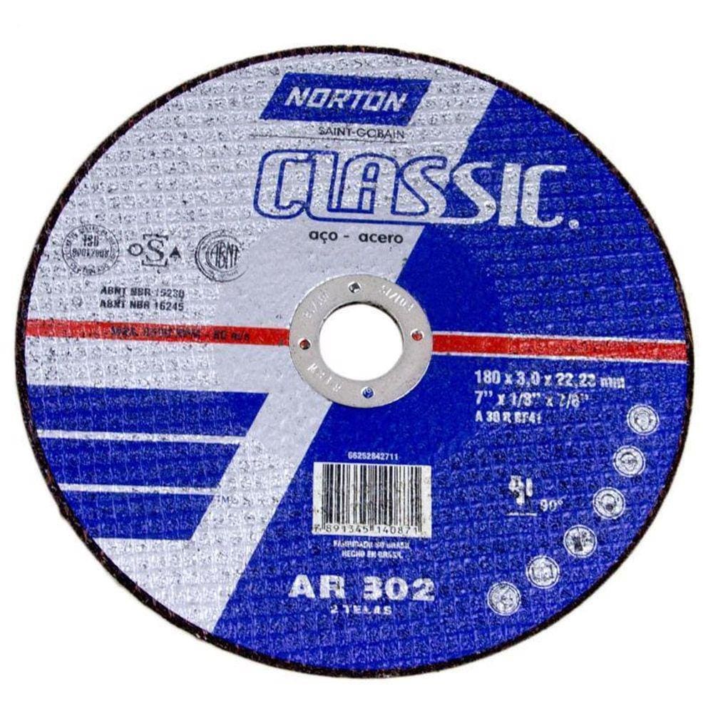 Disco De Corte 7 X 1/8 X 7/8 2T Classic Ar302 Norton