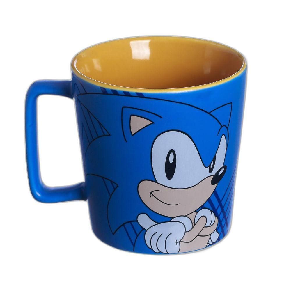 Caneca Buck Sonic Speed Sega Hedgehog Ouriço Sega Video Game