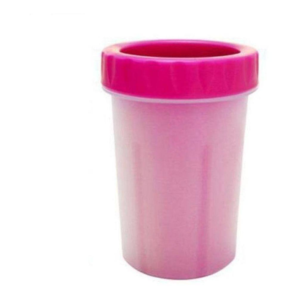 Lava Patas Para Cachorro/Gato Limpa Patas Rosa Grande Pets