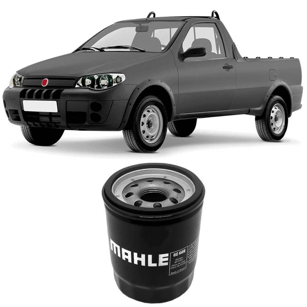 Filtro Óleo Fiat Strada 1.4 2006 A 2018 Metal Leve