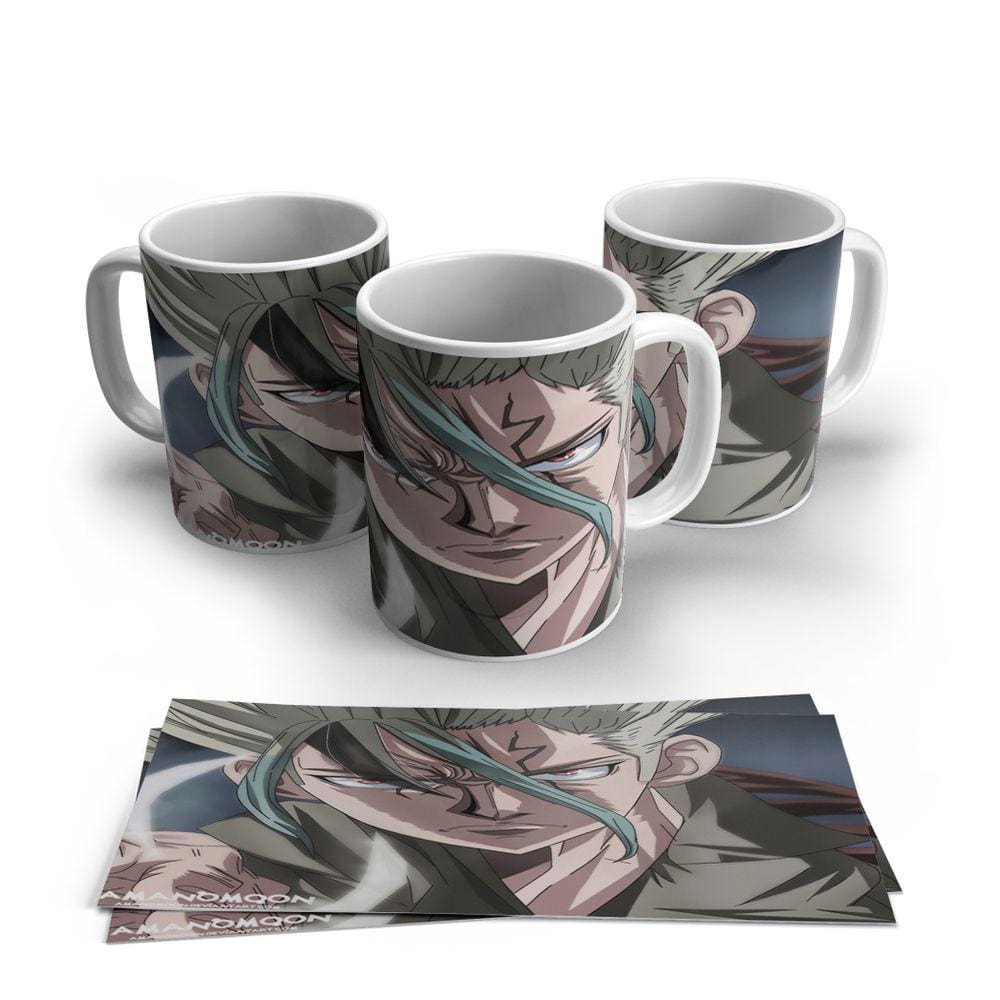 Caneca de Porcelana Dr Stone Modelo 26