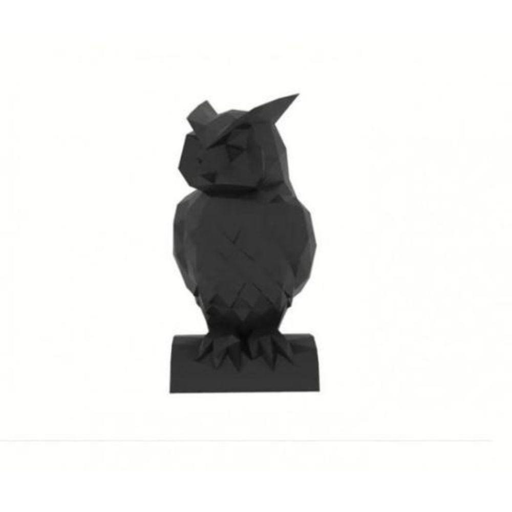 Coruja Geométrica Decoração 15Cm