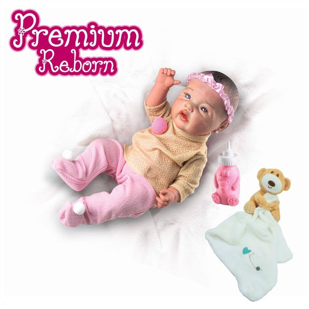 Kit roupa boneca bebê reborn menina