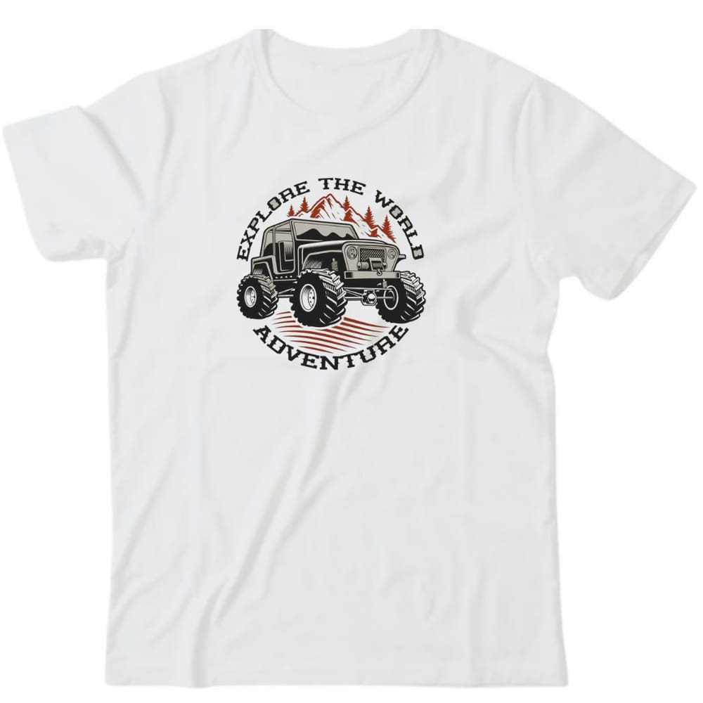 Camiseta algodão carros -Jipeiros adventure