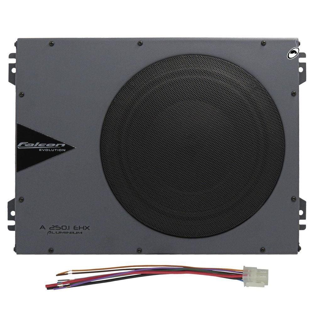 Caixa Amplificada Slim 8 Automotiva Falcon 250W RMS