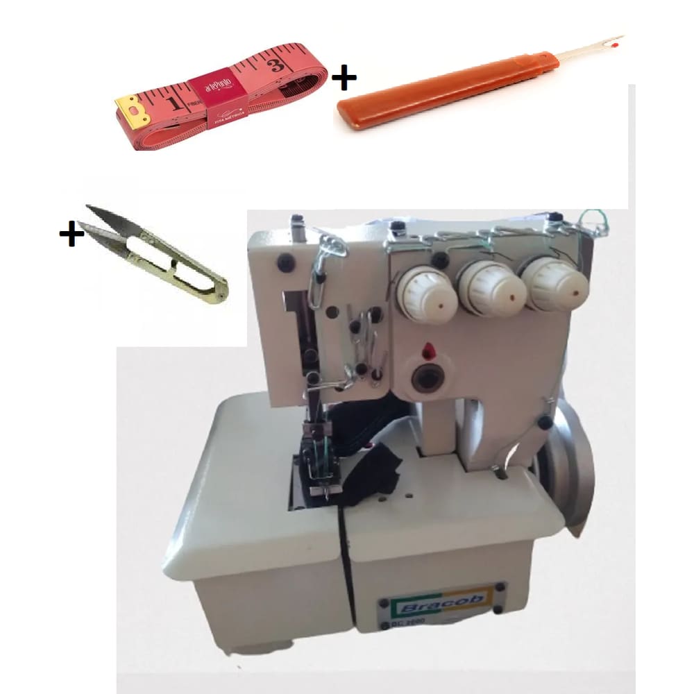 Galoneira Bracob 3 Agulhas Modelo Novo Semi Industrial