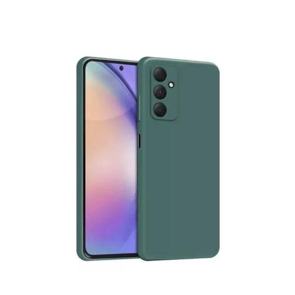 Capa M54 Samsung Aveludada Silicone Verde