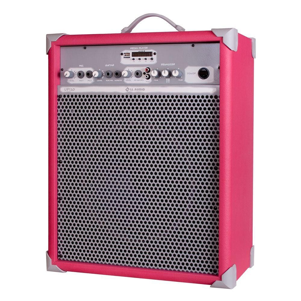 Caixa Amplificada Multiuso ll Audio UP10 Rosa