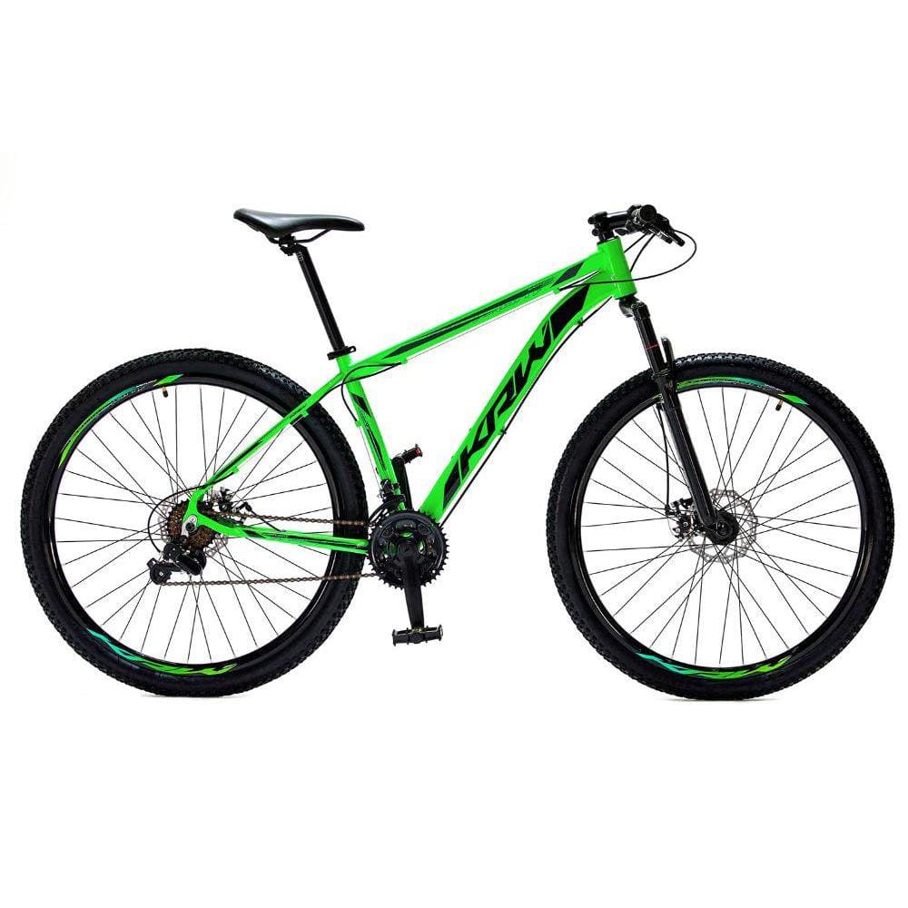 Bicicleta Krw S4 Aro 29 Susp. Dianteira 24 Marchas - Verde