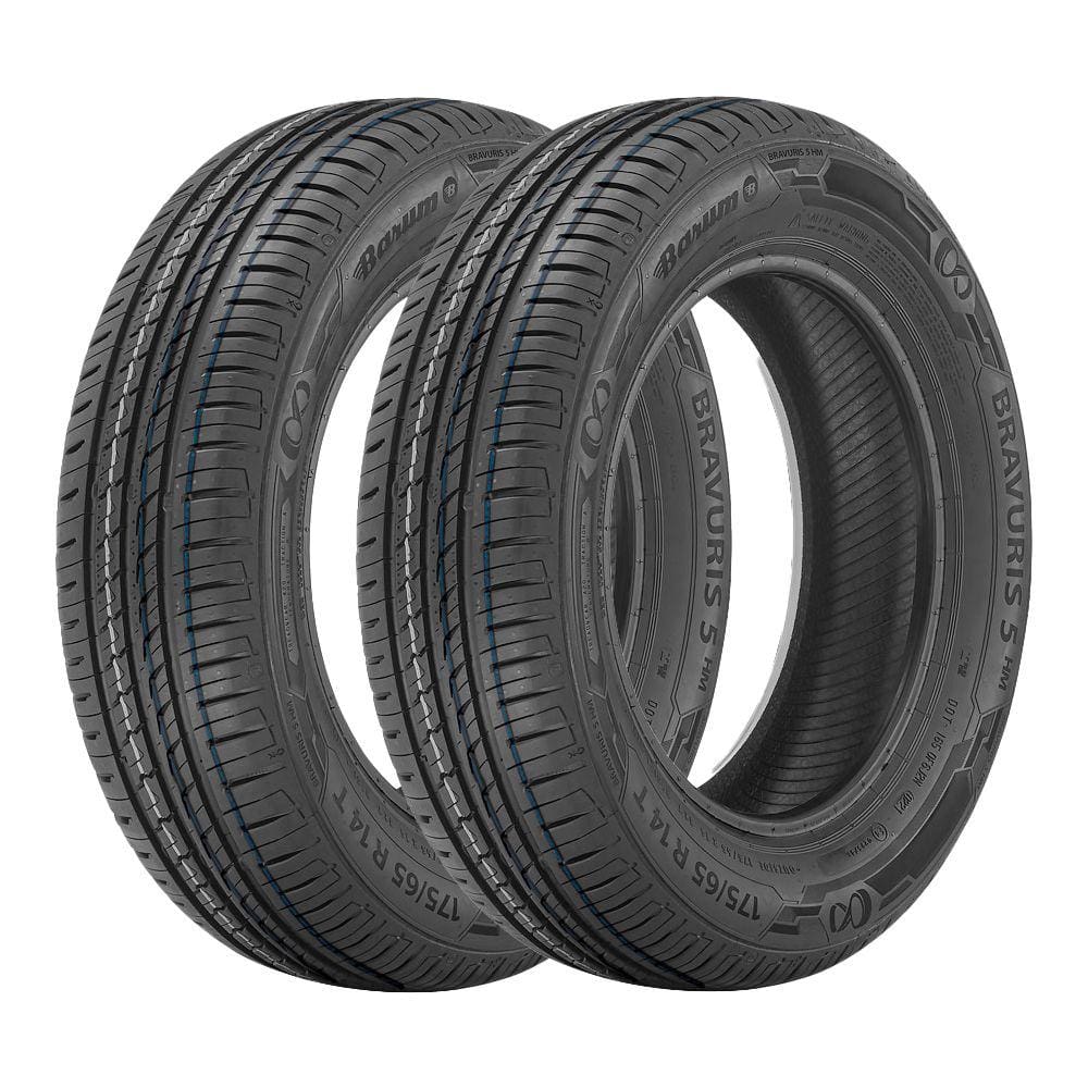 Jogo 2 Pneus Barum Aro 15 Bravuris 5HM 195/50R15 82V