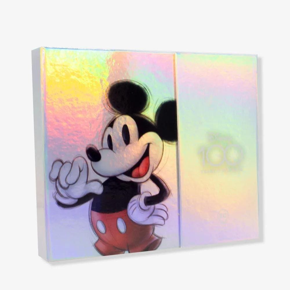 Planner Disney Holográfico - Mickey - 240 notas - Prata