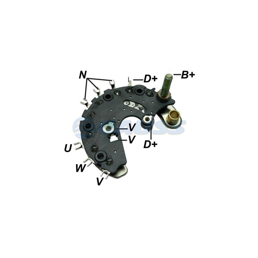 Retificador Do Alternador Audi A4 A6 Citroen Berlingo Xsara Zx Peugeot 106 306 405 Partner Passat 120A - Gauss - GA1842