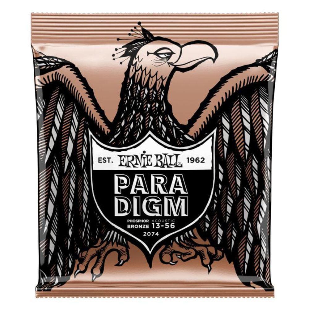 Encordoamento Ernie Ball Violao Aco Media Phosphor Bronze
