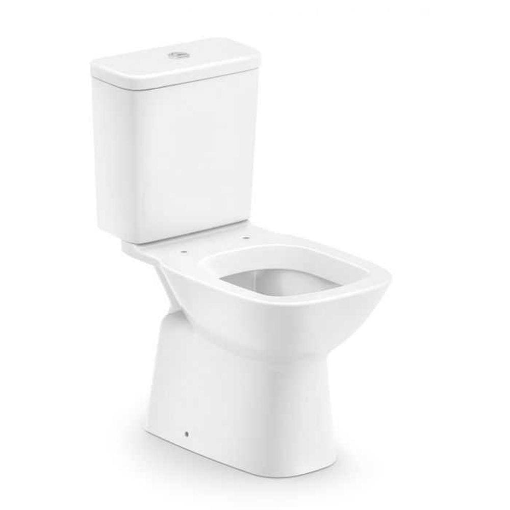 Bacia E Caixa Acoplada Assento e Fixacao Debba Classic Branca Roca