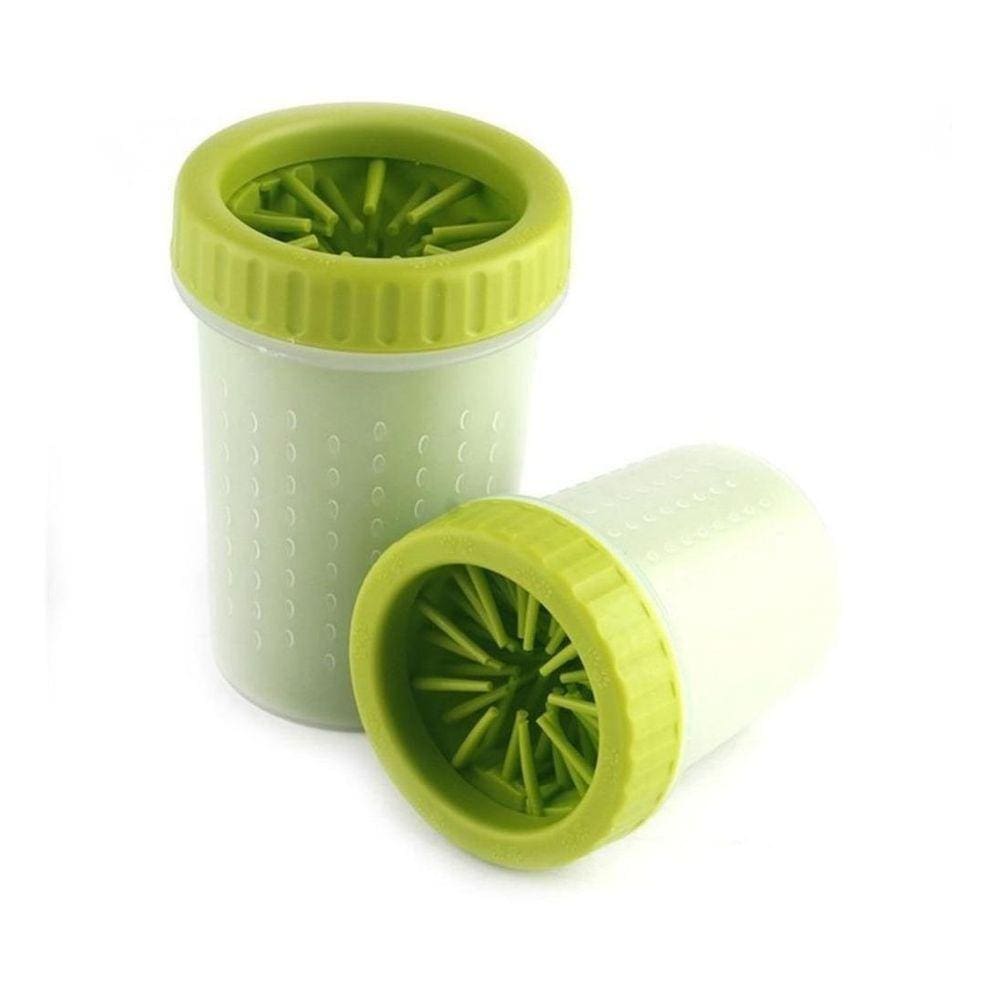 Lava Patas Para Cachorro/Gato Limpa Patas Verde Grande Pets