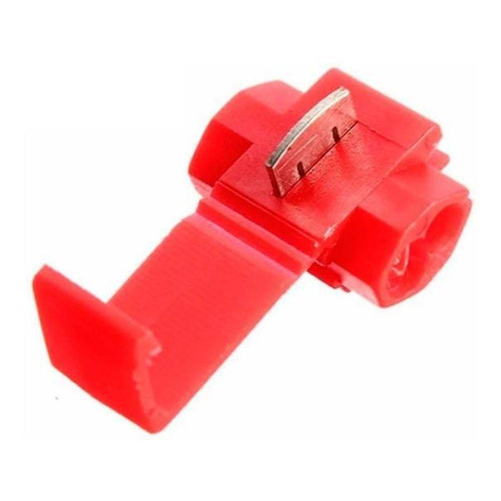 5000Pçs Conector Derivação Emenda Fios Vermelho 0,5 A 1,5Mm