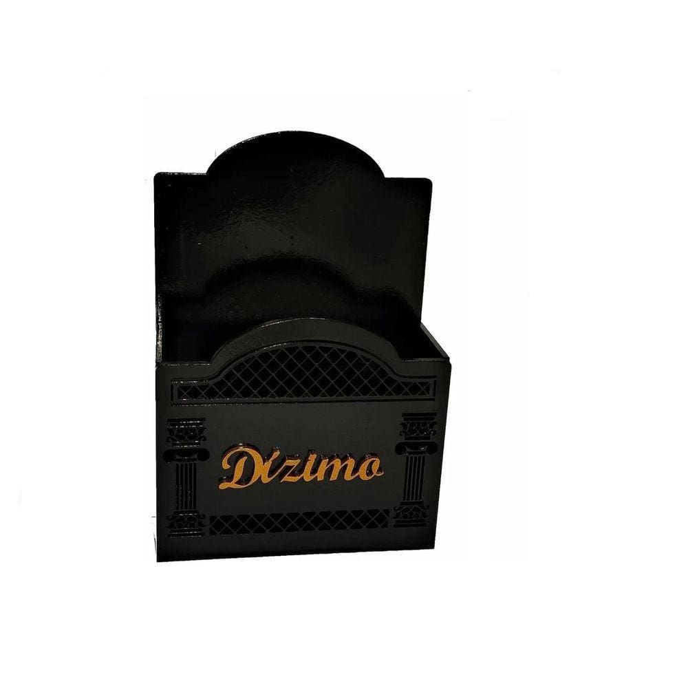 Porta Envelope Para Igreja Dízimos E Oferta Preto Mdf