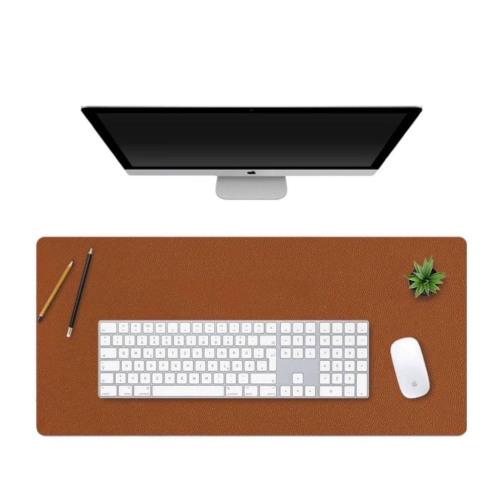 Kit 2 Mouse Pad 70X30Cm Grande Tapete De Mesa Slim Castor