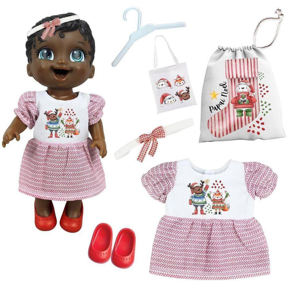 Roupa Para Boneca Baby Alive - Kit Com 2 Peças