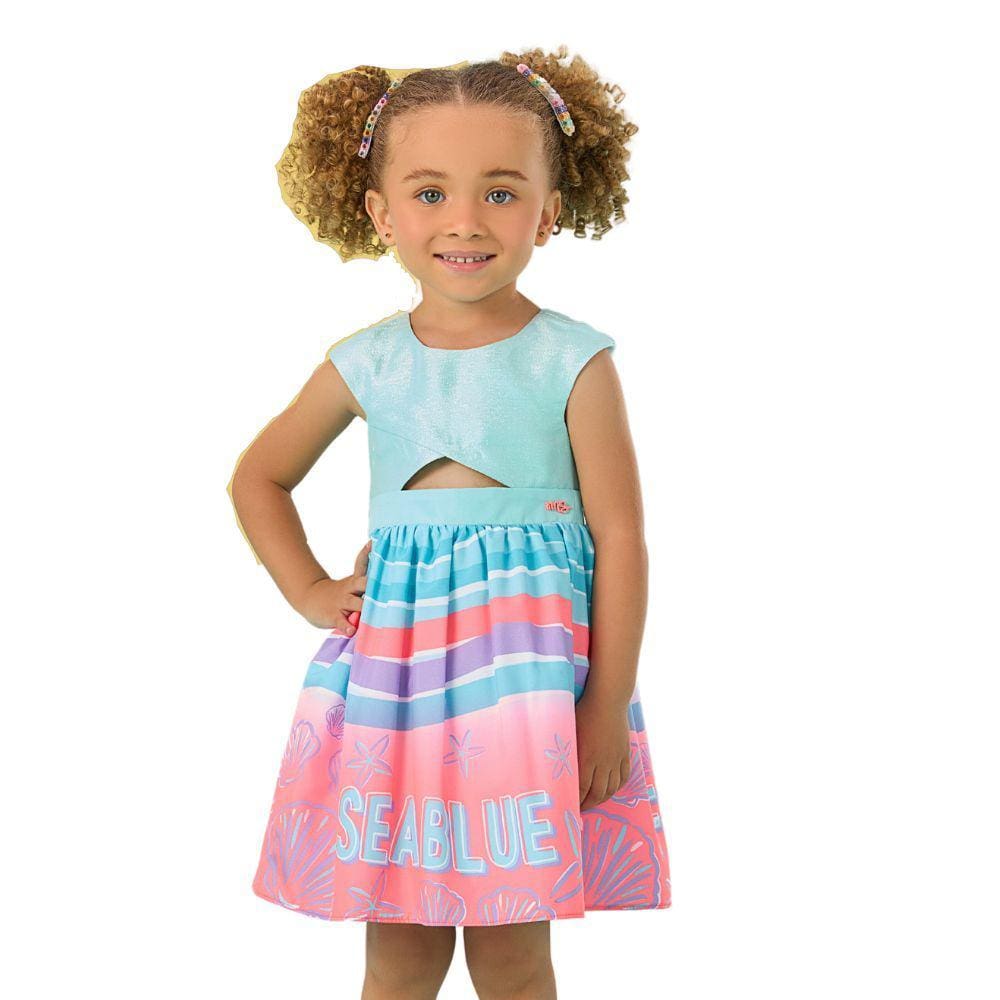 Vestido Sea Blue Verão Mon Sucre 250