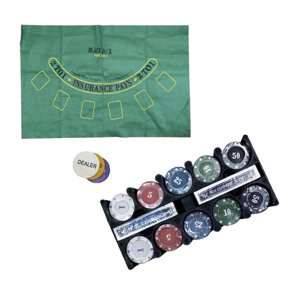 Jogo De Poker 200 Fichas Numerdas Na Lata