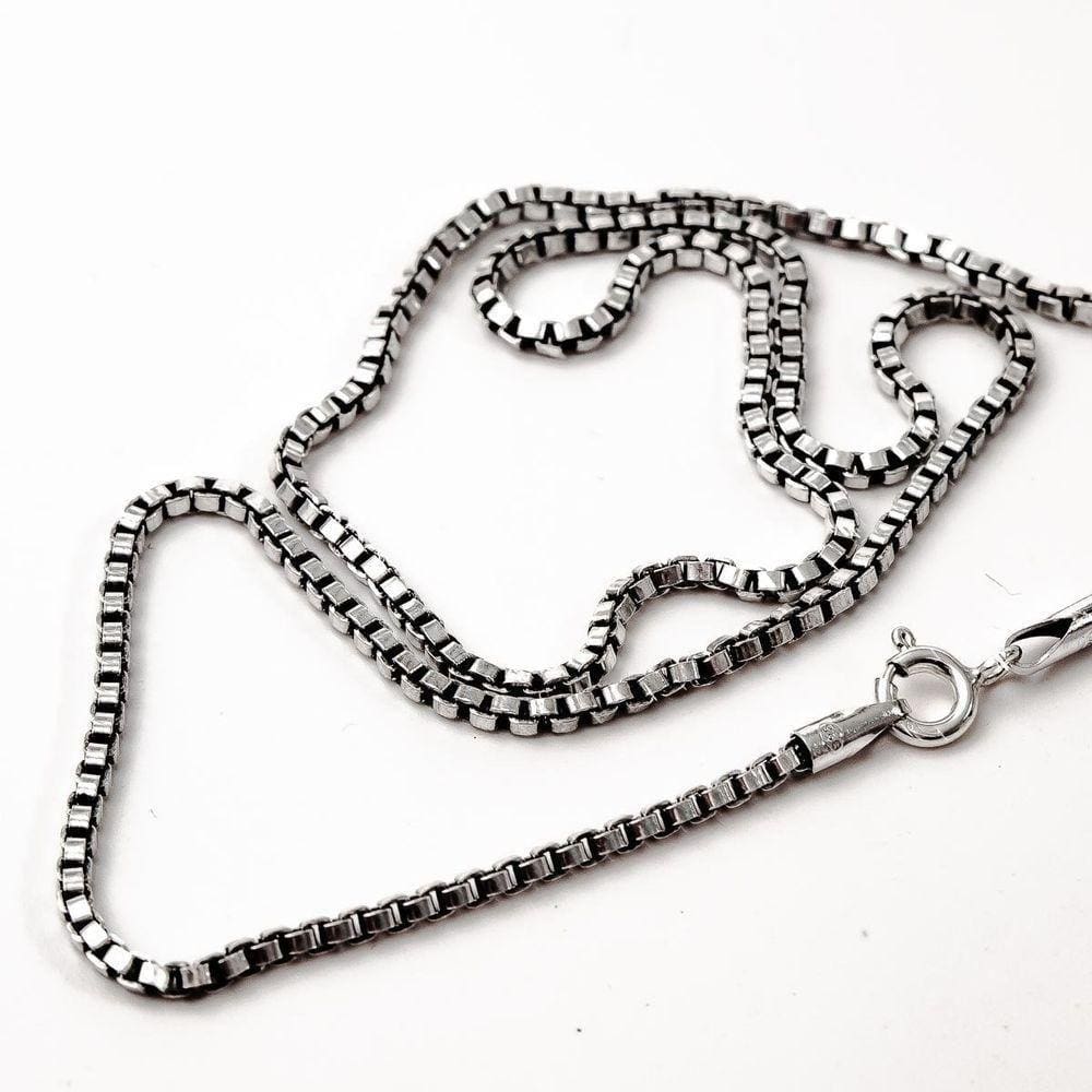 Corrente Veneziana 1,9mm Prata De Bali 925 60cm