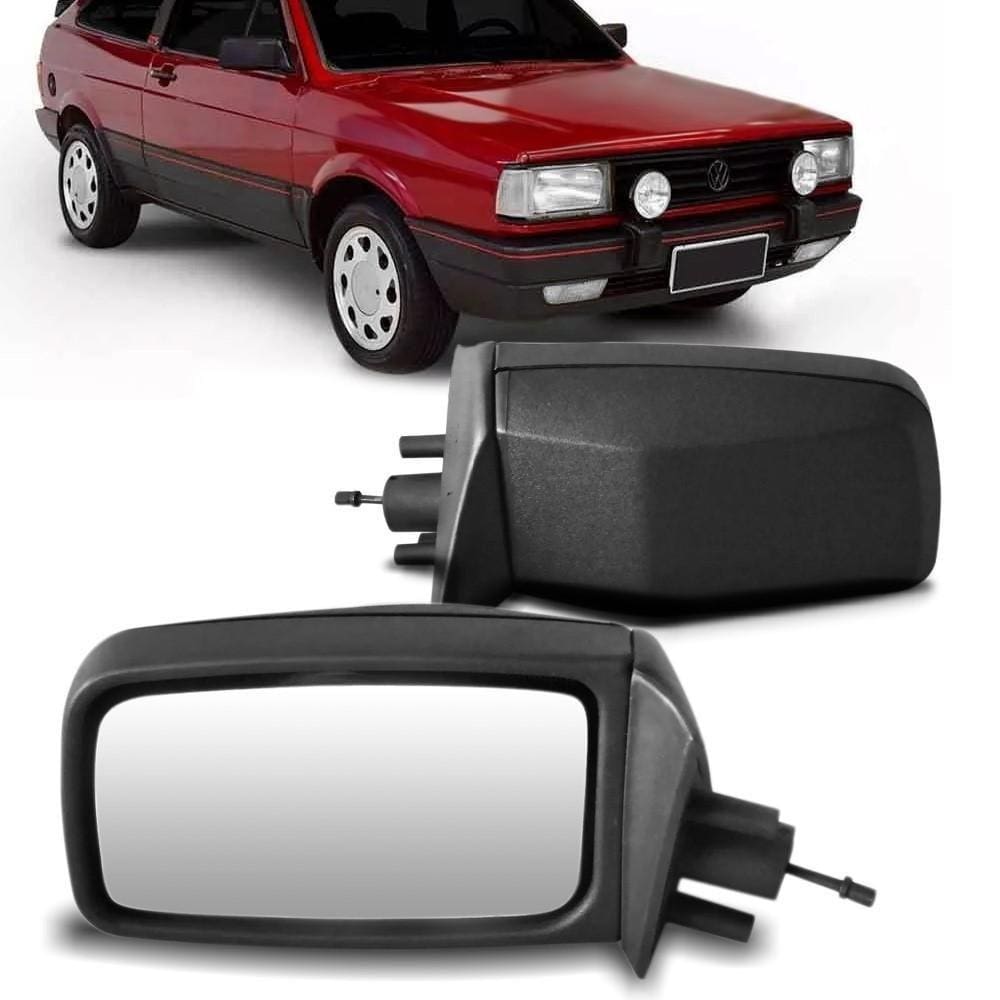 Retrovisor Gol Voyage Saveiro Quadrado 1988 A 1994 Controle