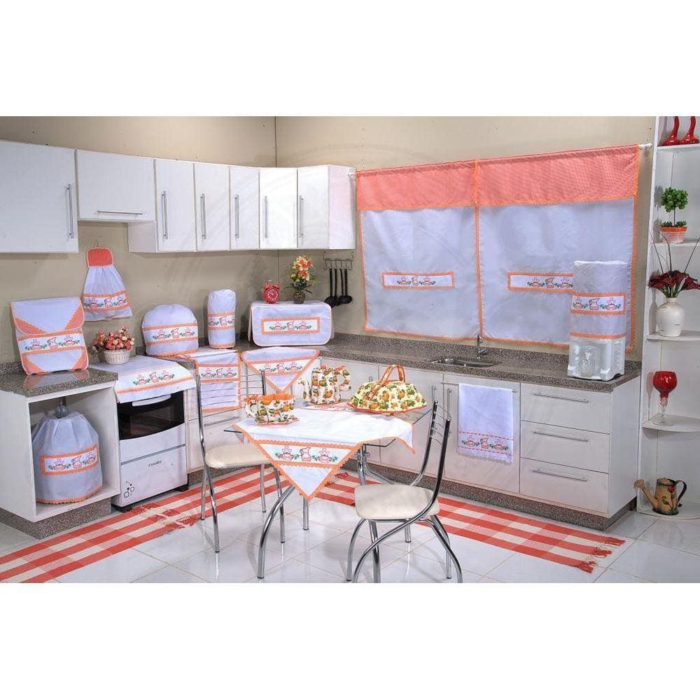 Itens para Cozinha Bordado - Letícia