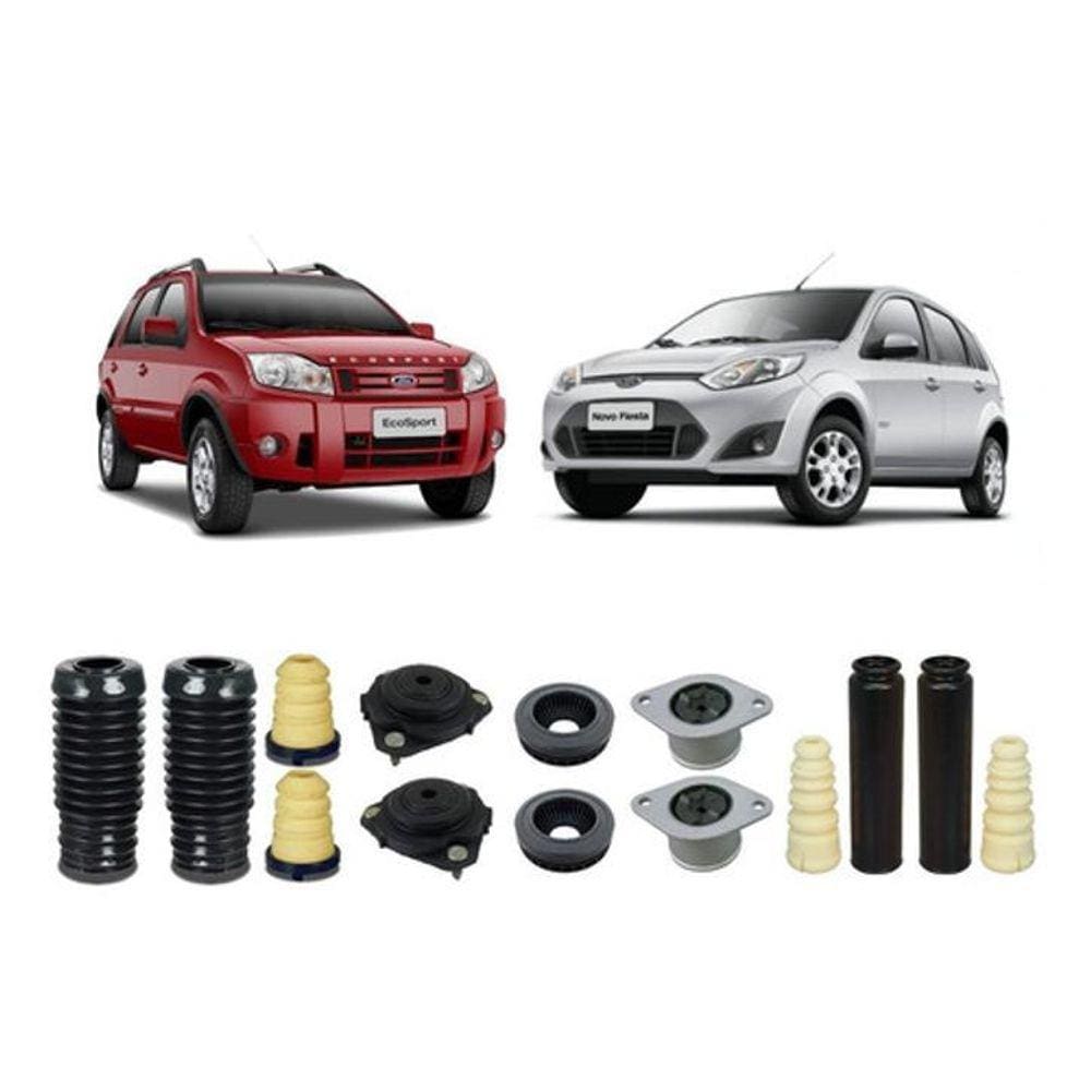 Kit Batente Amortecedor Dianteiro Traseiro Fiesta Ecosport