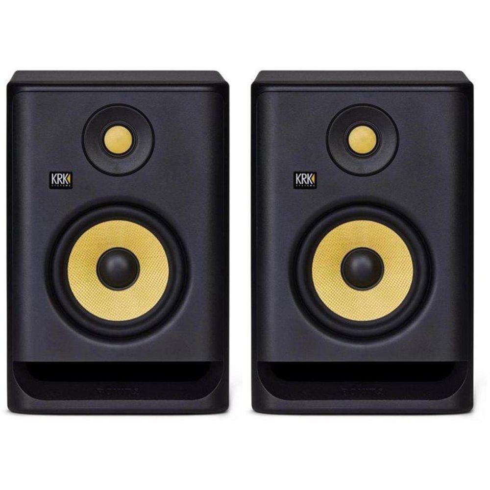 Caixa De Som Krk Rokit 5 G4 Studio Monitor  Par