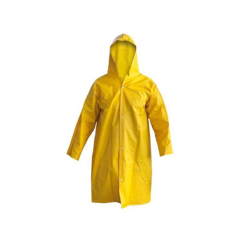 Capa De Chuva Pvc Forrada Com Capuz  G