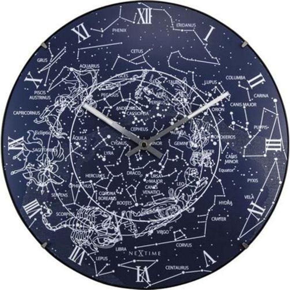 Relógio Parede Constelação Nextime D=35Cm
