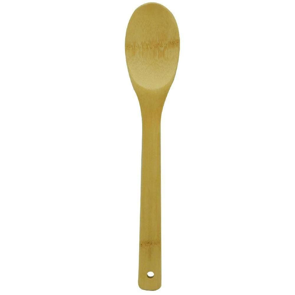 Colher De Bambu 30Cm Pegador Arroz Para Cozinha Multiuso