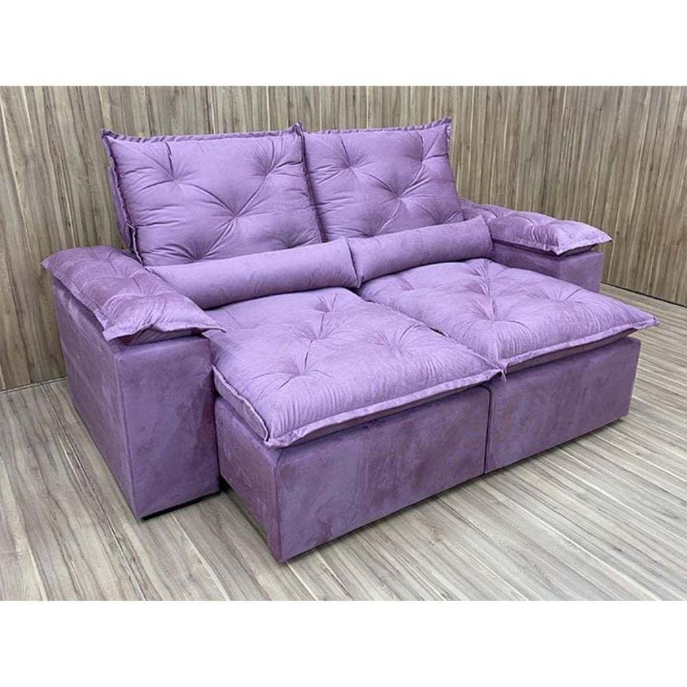 Sofa Reclinavel Retratil Fofinho P/ Assistir Series 2,30m