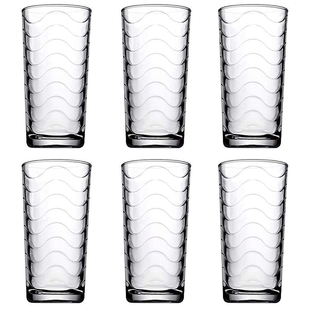 Conjunto 6 Copos De Àgua Multiuso Pasabahçe Toros 260Ml