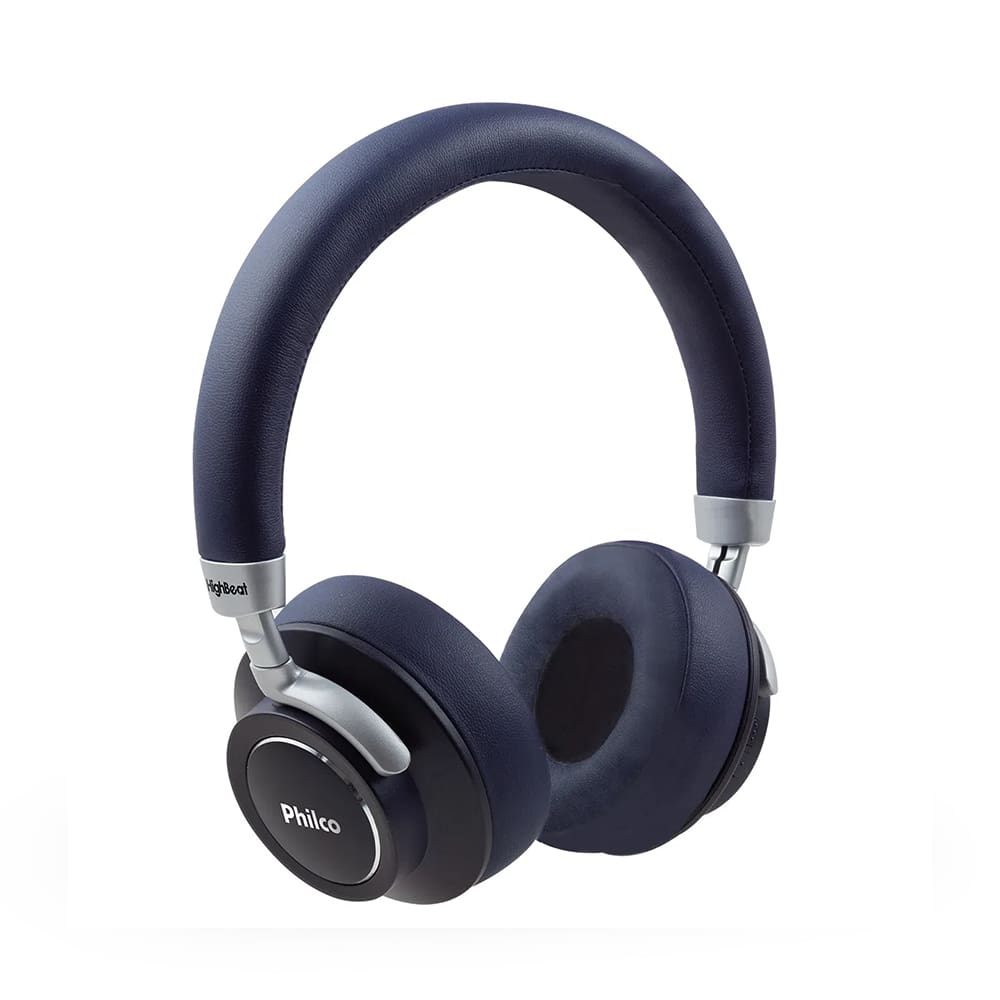 Fone de Ouvido Philco Highbeat sem Fio Bluetooth Azul