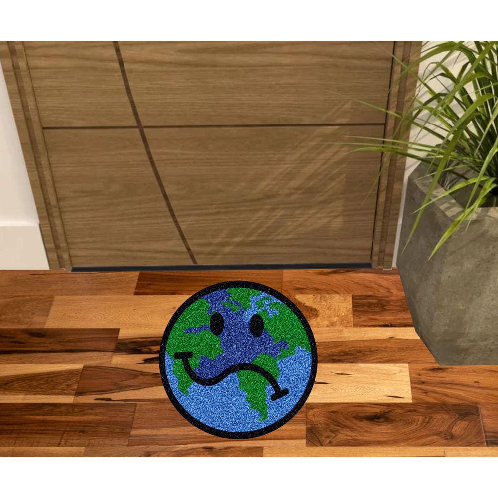 Tapete Formato Planeta Terra, Divertido E Tematico.