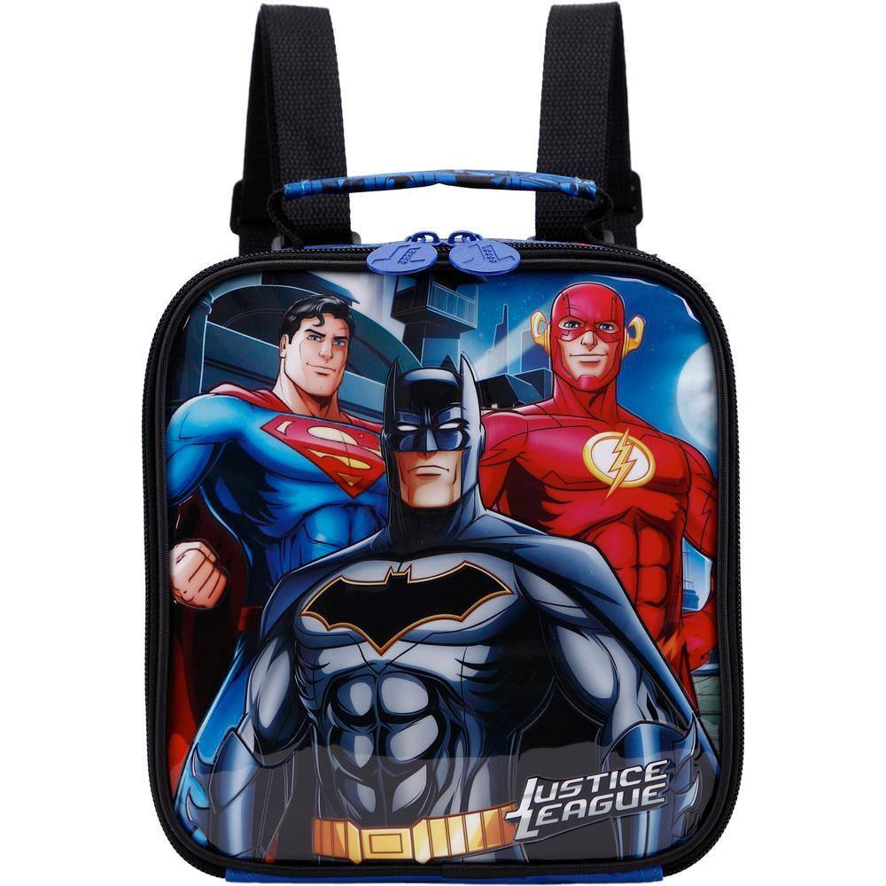 Lancheira Escolar Xeryus Liga da Justiça Colorido