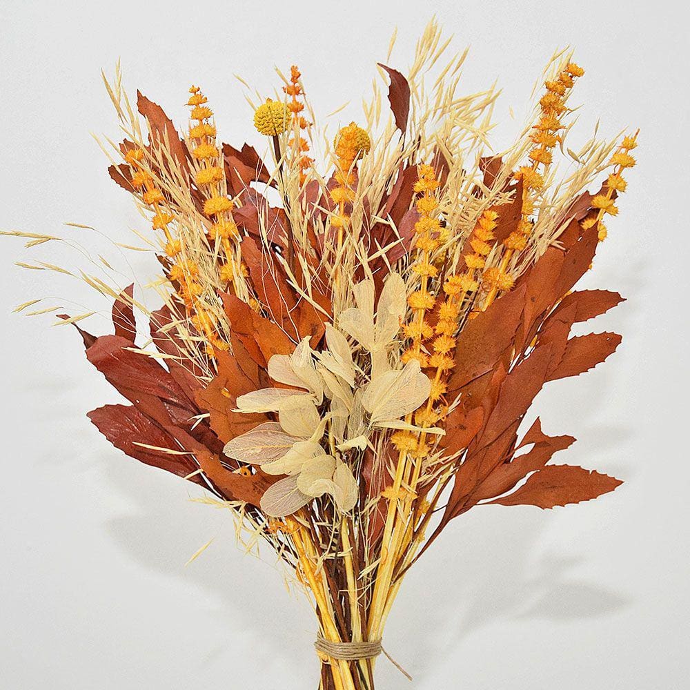 Buquê de flores desidratadas capim terracota