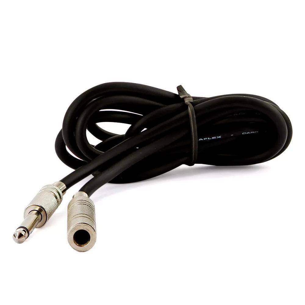 Extensão P10 Mono Preto - 45 Mt