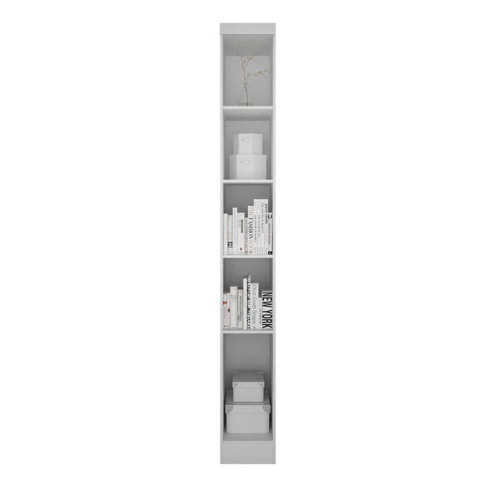 Modulado Cantoneira 4 Prateleiras - Linea-Branco - Móveis Novo Horizonte