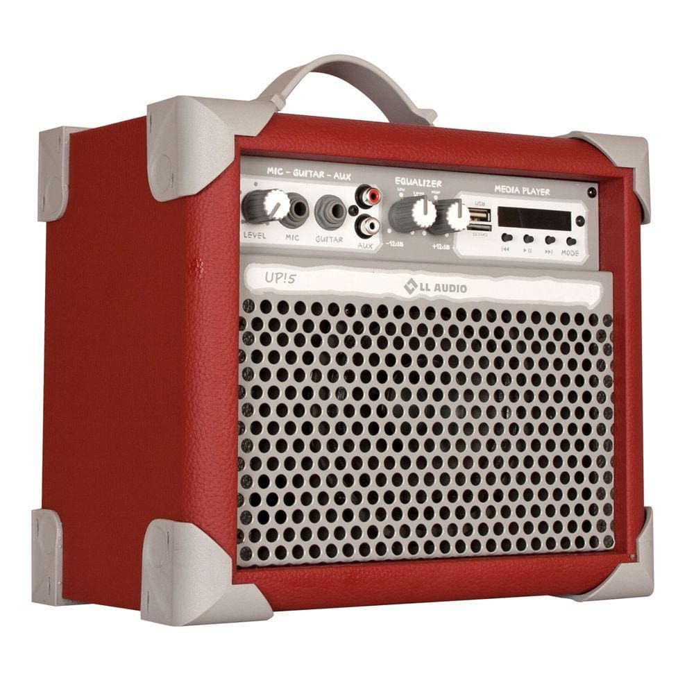Caixa Amplificada Multiuso ll Audio UP5 Vermelha