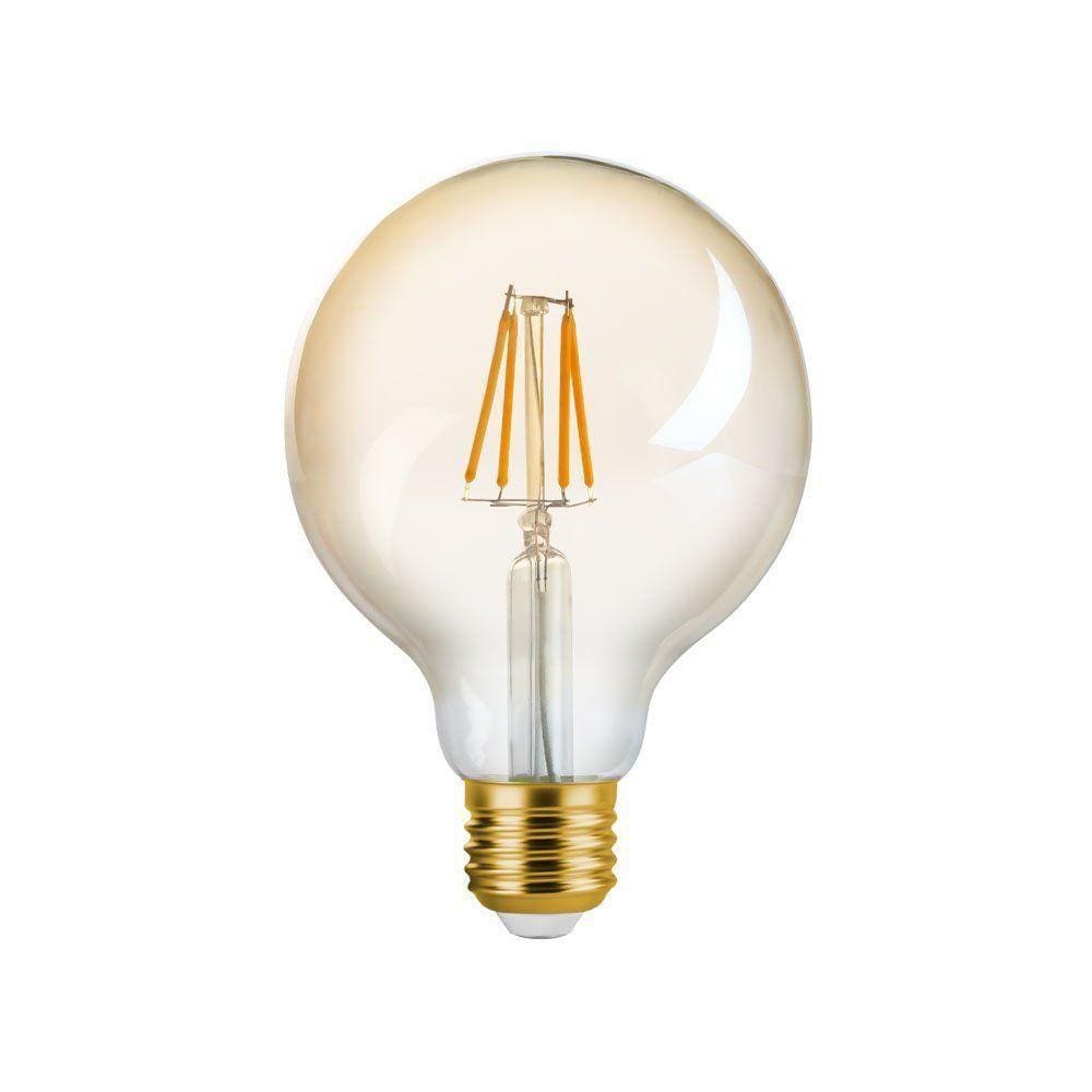 Lampada G95 Filamento 4w 2400k E27 Save Energy Branco - Bivolt