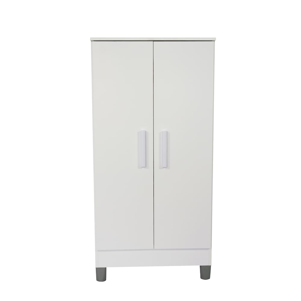 Armário Organizador Sapateira Slim 2 portas - Branco